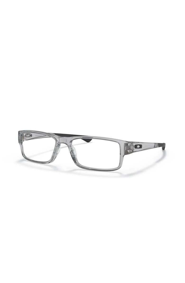 Oakley 59mm Rectangle optical glasses, Main, color, Grey