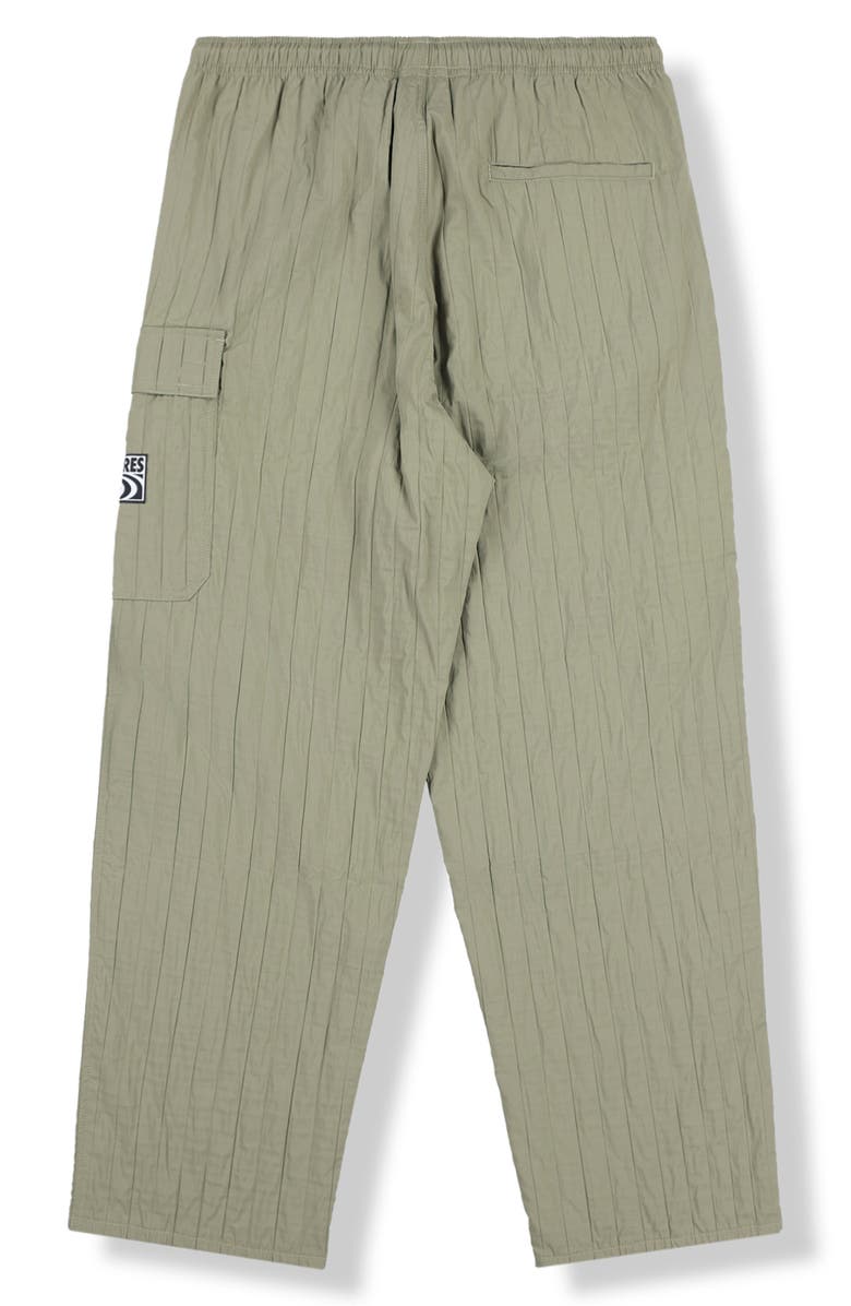 PLEASURES Rescue Pleated Cargo Pants, Alternate, color, Olive