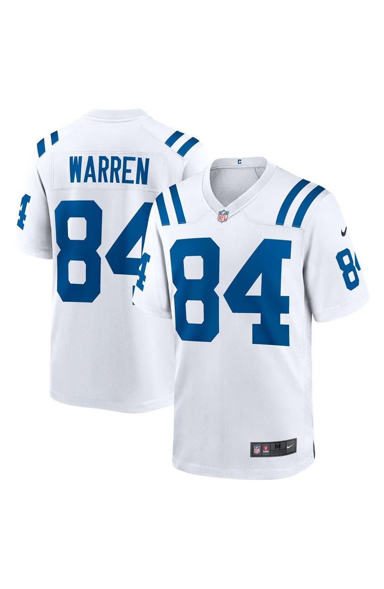 Nike Men's Nike Tyler Warren  White Indianapolis Colts  Game Jersey, Main, color, White