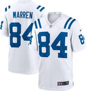 Nike Men's Nike Tyler Warren  White Indianapolis Colts  Game Jersey