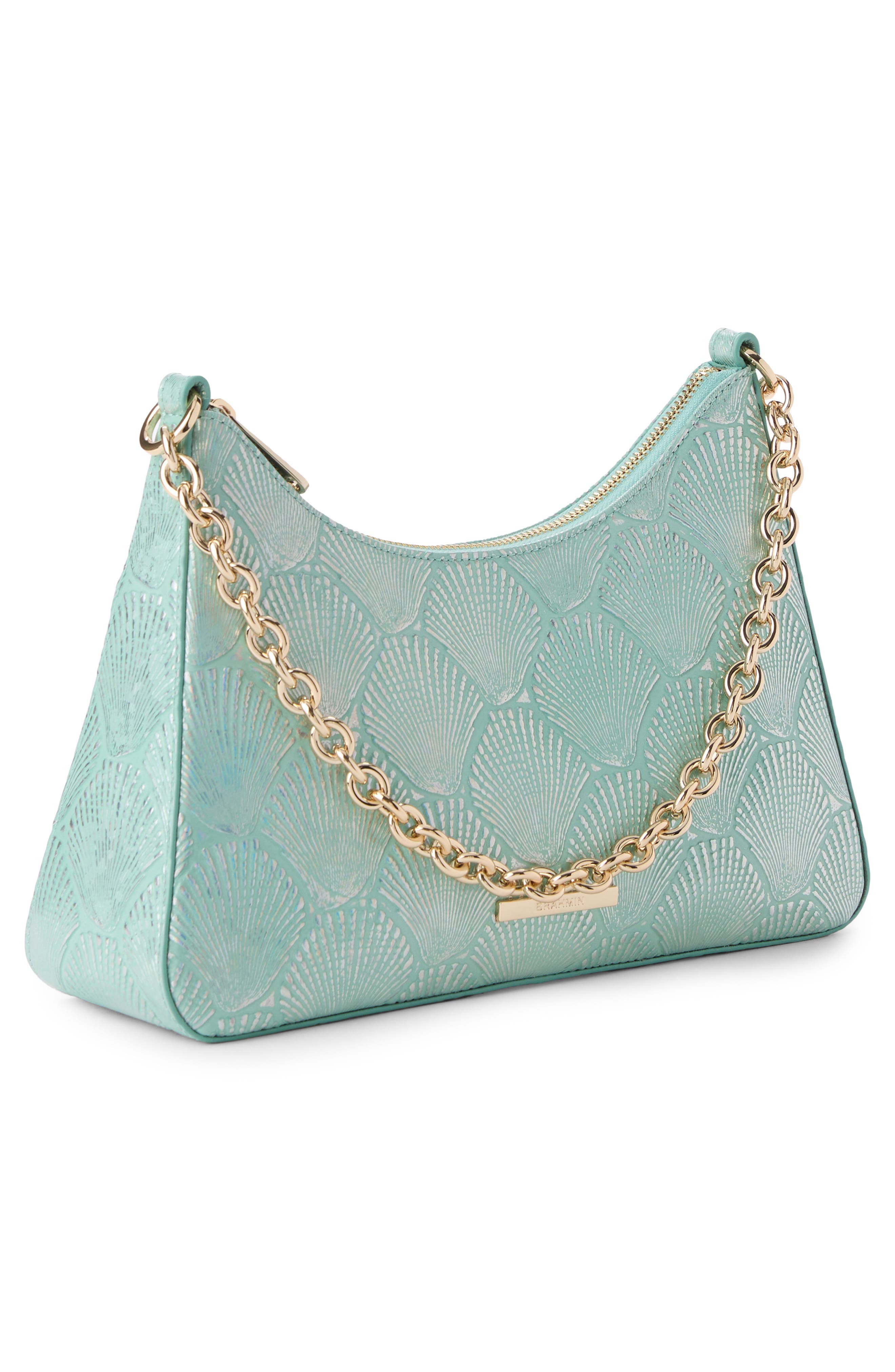Brahmin Mod Esme Embossed Leather Shoulder Bag, Alternate, color, 