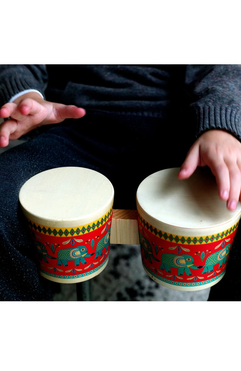 Djeco Animambo Bongo Drums, Alternate, color, Multi