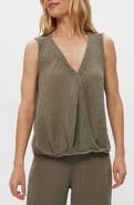 Michael Stars Kate Surplice Sleeveless Top