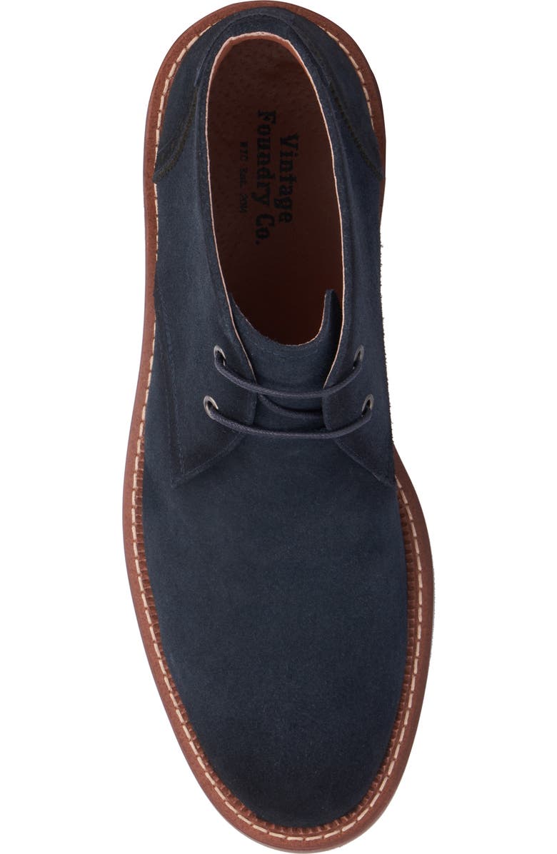 VINTAGE FOUNDRY Milton Chukka Boot, Alternate, color, Navy