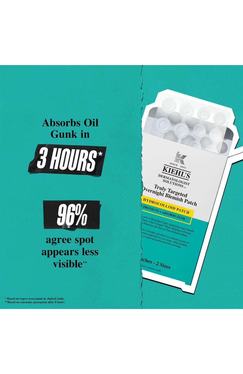 Kiehl's Since 1851 Truly Targeted Overnight Blemish Patches, Alternate, color, 