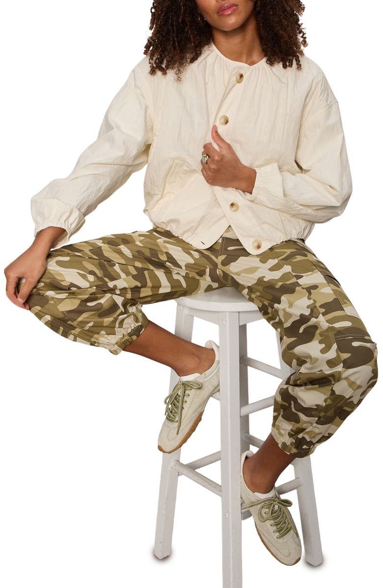 Sanctuary Vista Camo Cargo Pants, Alternate, color, Canyon Camo Green