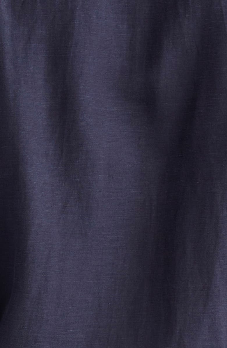 Ralph Lauren Purple Label Aston Linen & Silk Button-Up Shirt, Alternate, color,