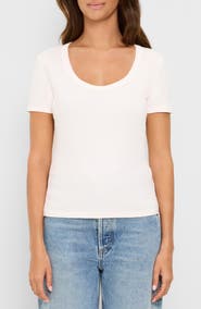Michael Stars Calla Scoop Neck T-Shirt