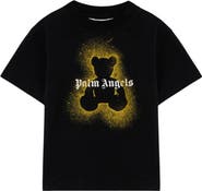 Palm Angels Kids' Spray Bear Graphic T-Shirt