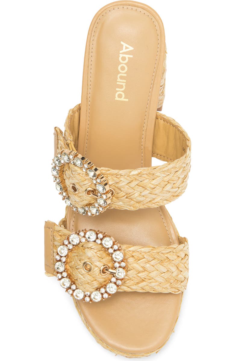 Abound Ronda Raffia Sandal, Alternate, color,