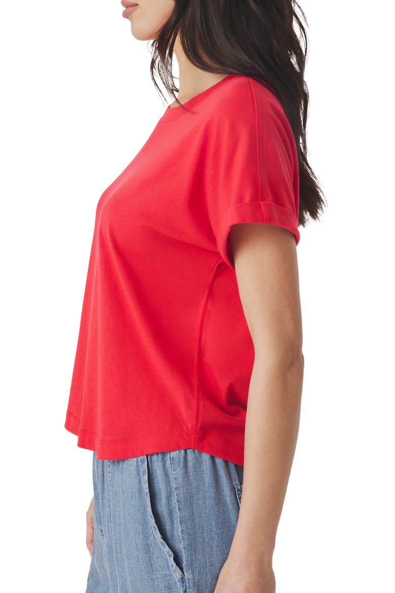 Skye T-Shirt, Alternate, color, SCARLET RED
