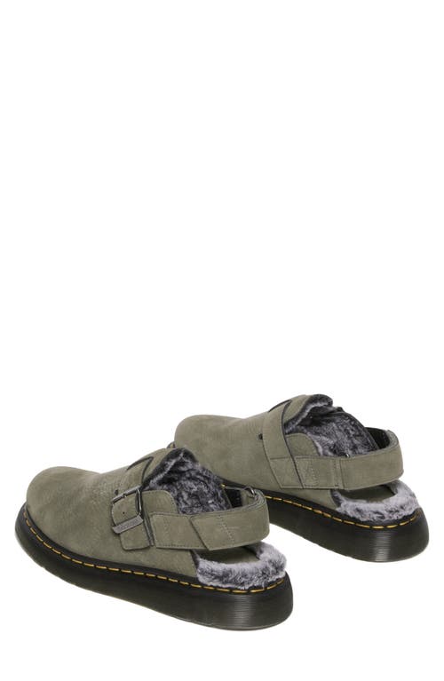 Dr. Martens' Dr. Martens Jorge Ii Slingback Clog In Nickel Grey