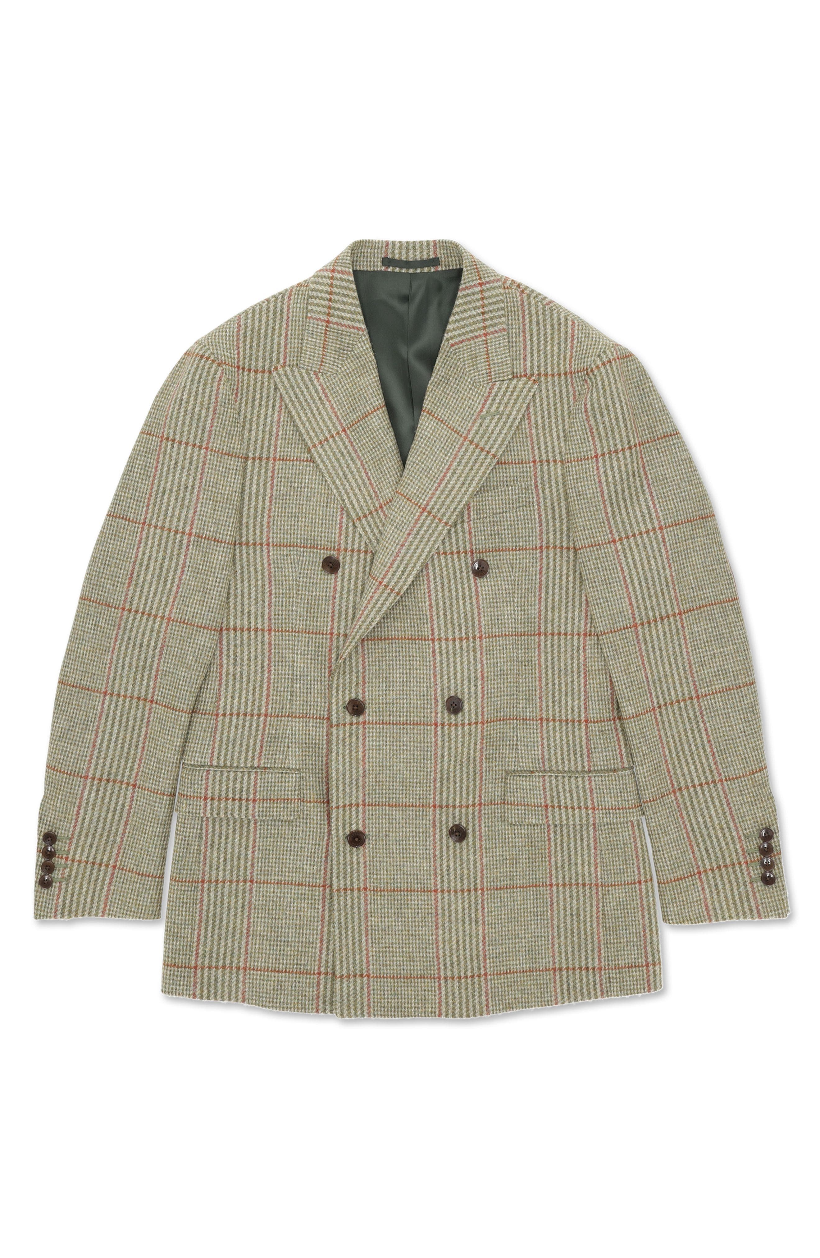Shetland Double-Breasted Jacket