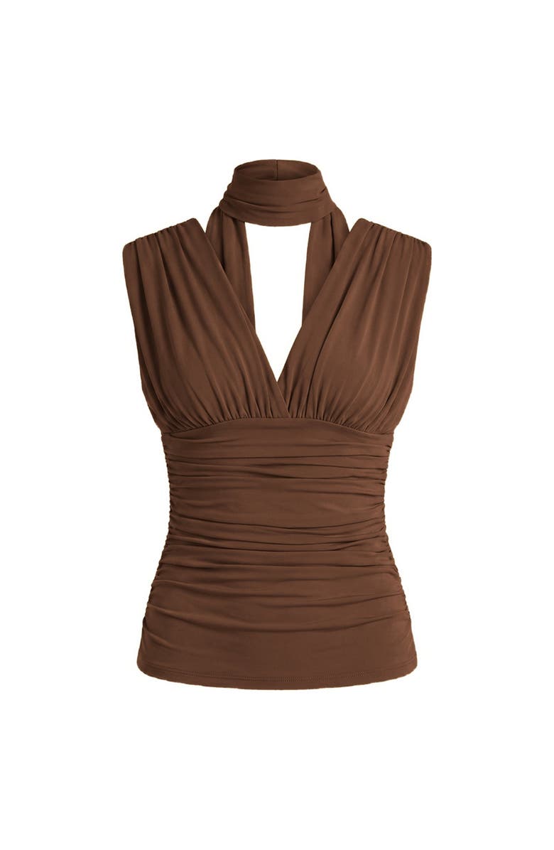 NICHOLAS Karis Top, Alternate, color, Mocha