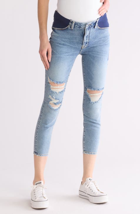 Good Petite Skinny Maternity Jeans (Blue 869)