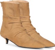 SAINT G Florino Pointed Toe Kitten Heel Bootie