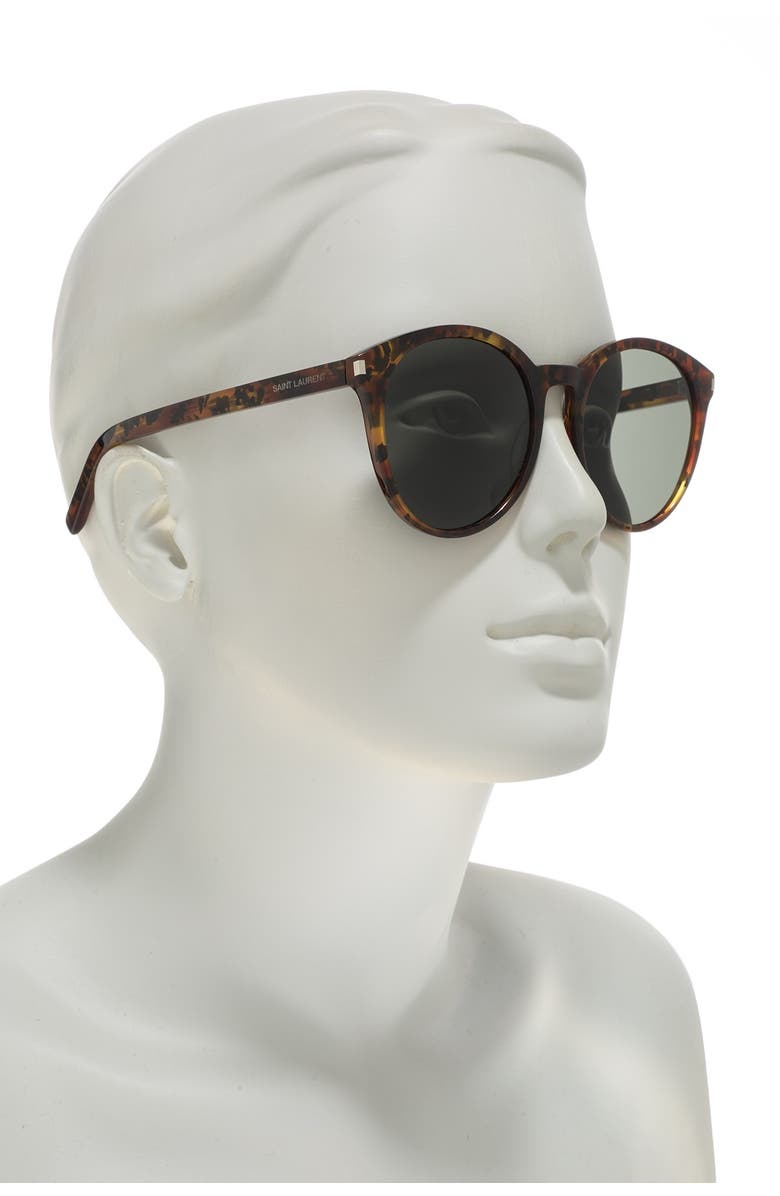 Saint Laurent Oversized 54mm Sunglasses, Alternate, color, Grey