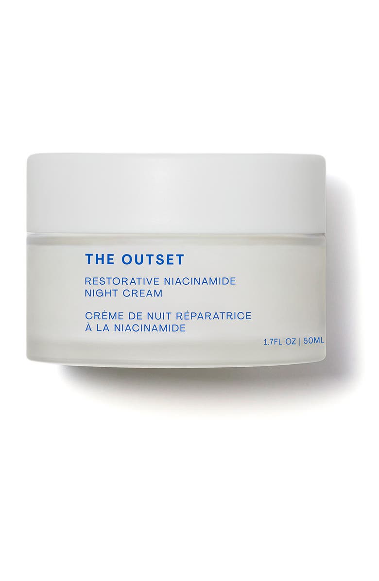 The Outset Restorative Niacinamide Night Cream, Main, color, 