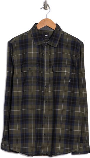 Sycamore Plaid Flannel Button-Up Shirt