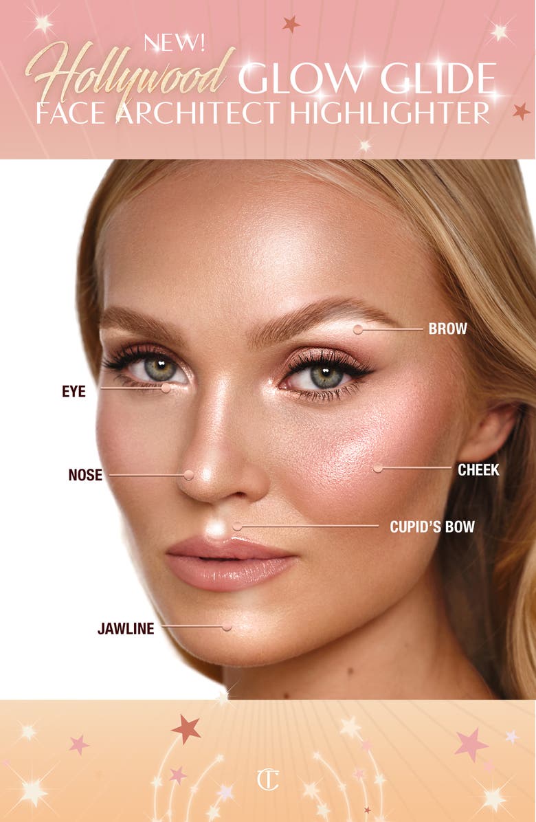 Charlotte Tilbury Glow Glides Hollywood Highlighter, Alternate, color, Gilded Glow