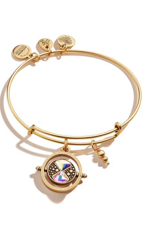 Harry Potter(TM) Time Turner Spinner Charm Bangle Bracelet