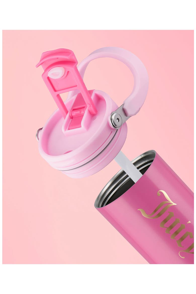 40-Ounce Stainless Steel Flip Fusion Water Tumbler, Alternate, color, HOT PINK