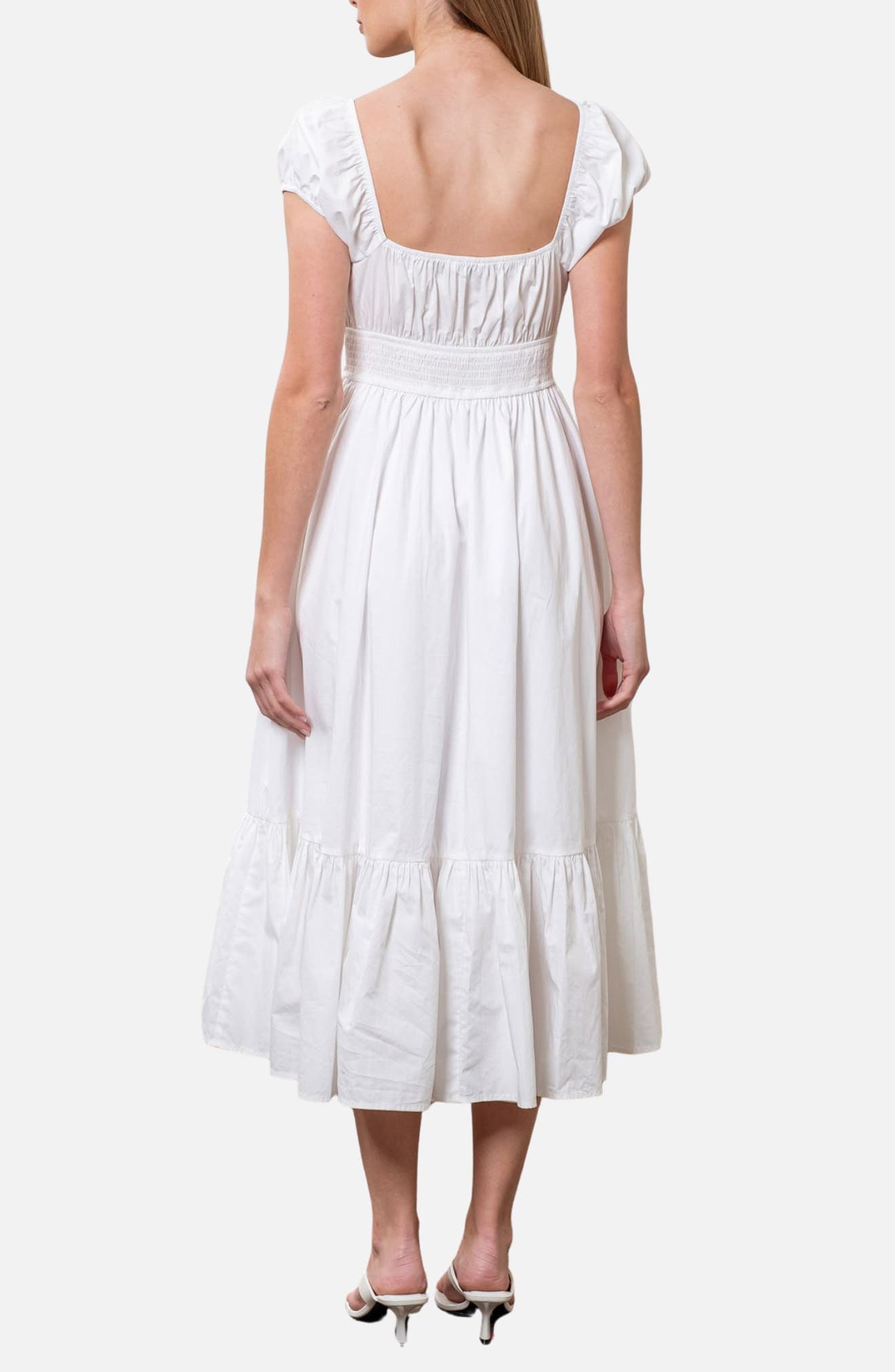 Tiered Midi Sundress - image 2
