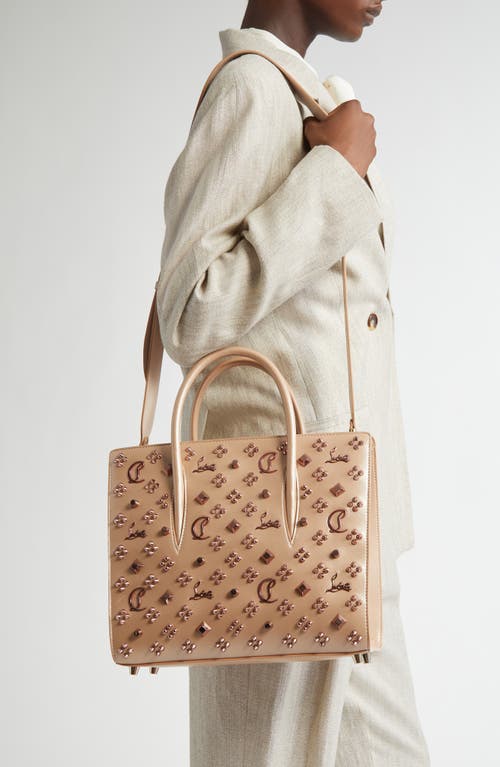 Christian Louboutin Paloma Loubinthesky Leather Top Handle Bag