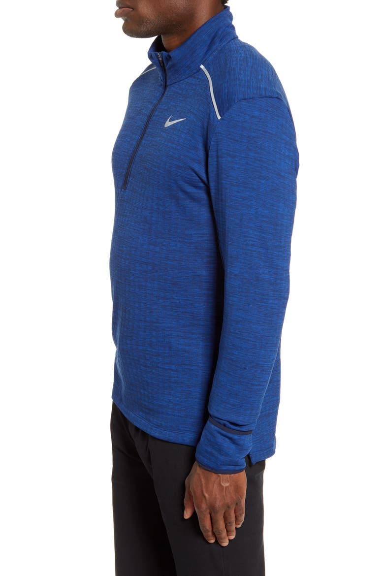 Therma Sphere Element 3.0 Half Zip Pullover, Alternate, color, OBSIDIAN/ HEATHER/ SILVER