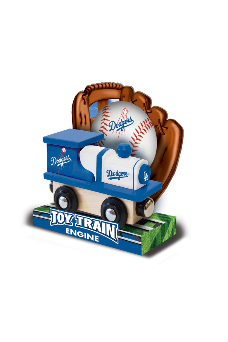 Los Angeles Dodgers Toy Train Engine, Alternate, color, Multicolor