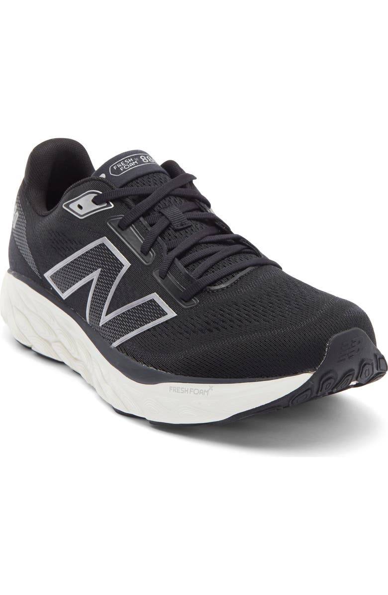 New Balance 880 Fresh Foam Running Shoe, Main, color, Black/ Sea Salt