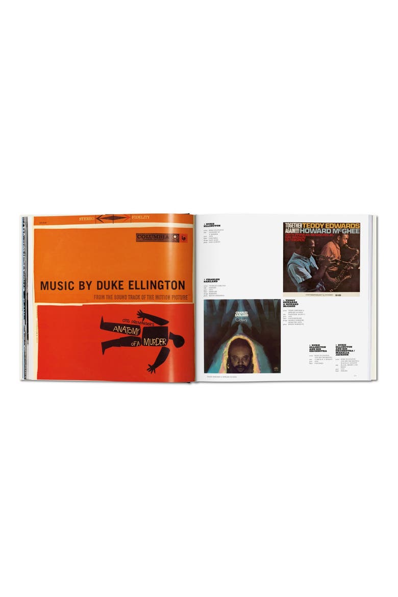 'Jazz Covers' Book, Alternate, color, WHITE