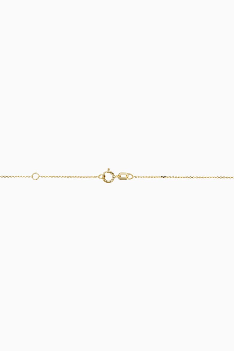 14K Yellow Gold Seeing Sparks Station Necklace, Alternate, color, Yellow Gold