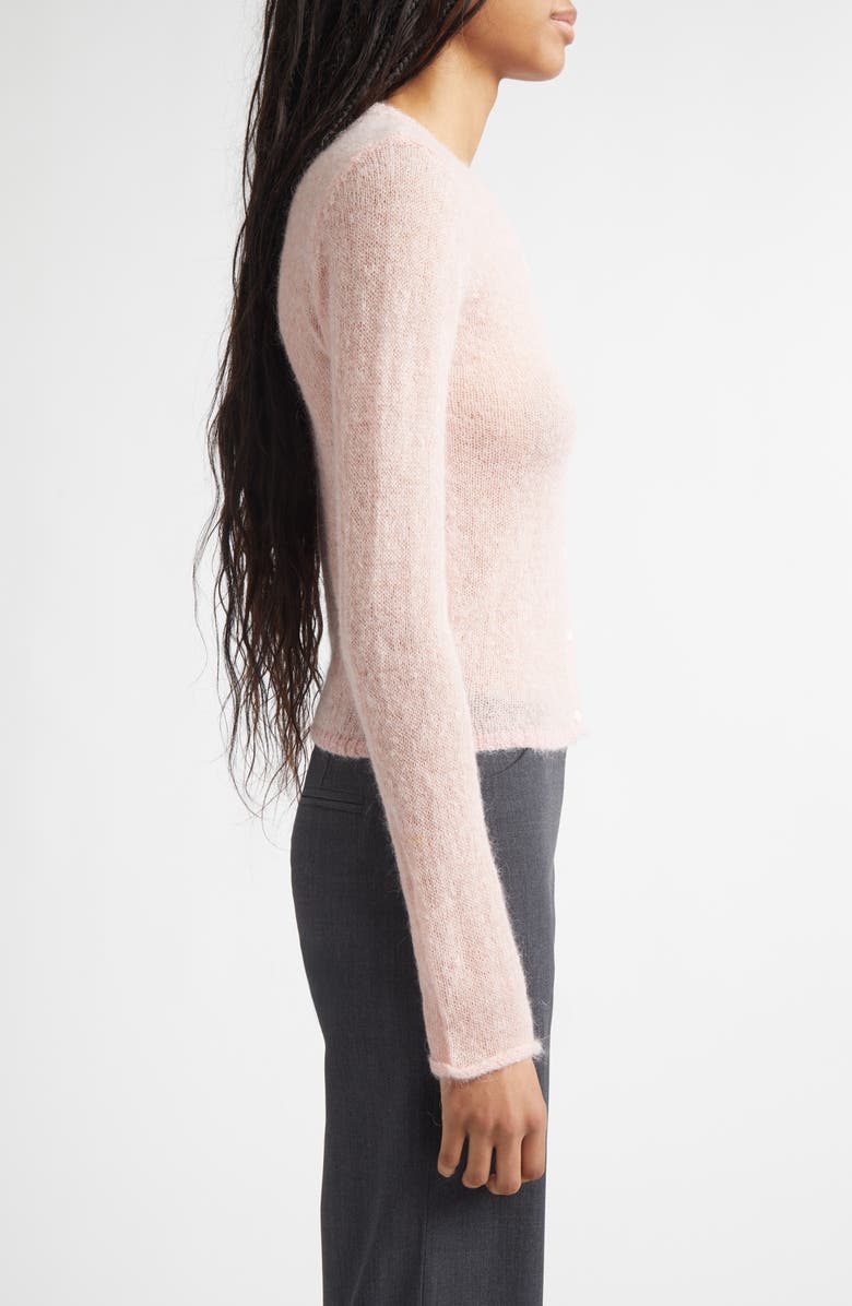 Paloma Wool Tantal Mohair
Alpaca Blend Cardigan, Alternate, color, Pink