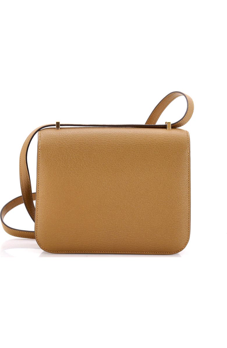 Pre-Owned Hermes Constance NM Bag Chevre Mysore 18, Alternate, color, Bronze Dore