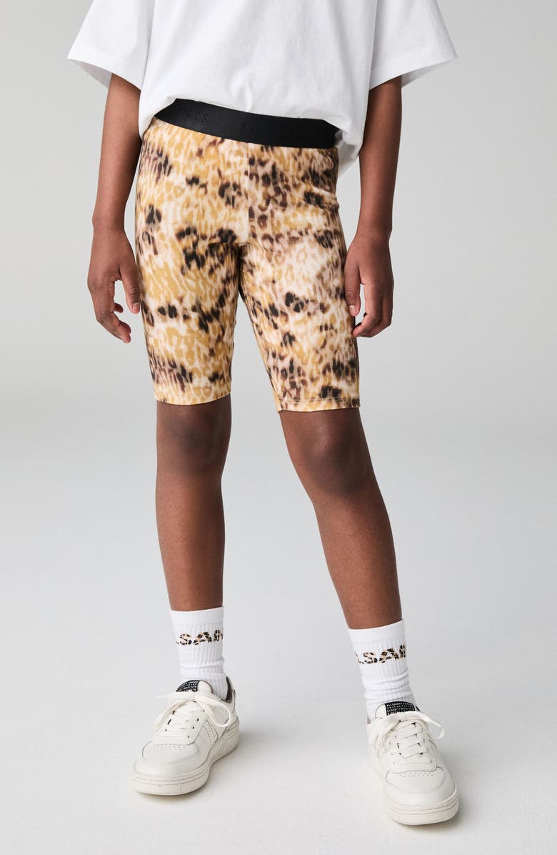 smALLSAINTS by ALLSAINTS Kids' Underground Logo Cotton Graphic T-Shirt, Alternate, color, Brown/White