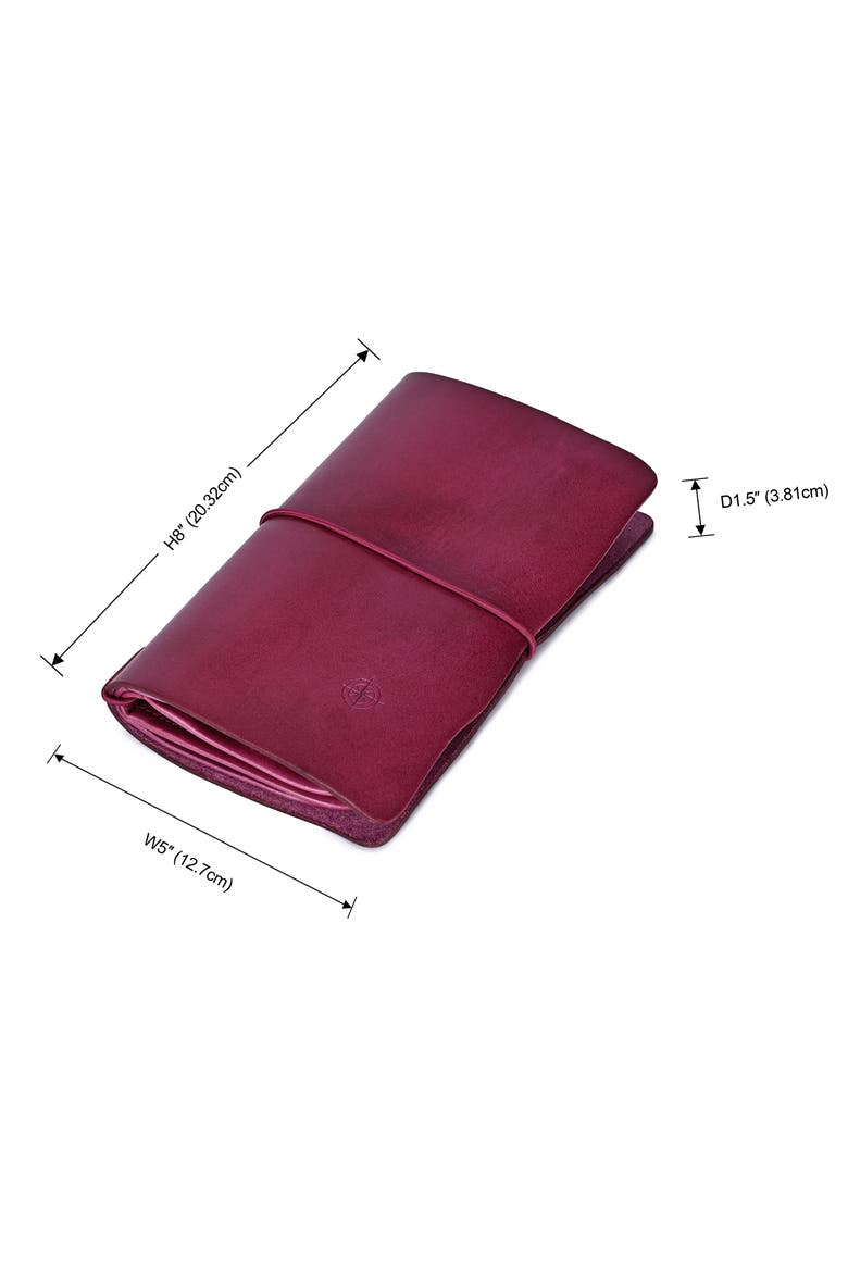 Nomad Leather Organizer, Alternate, color, LILAC