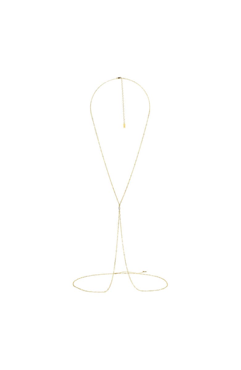 Set & Stones Ezra Body Chain, Main, color, Gold