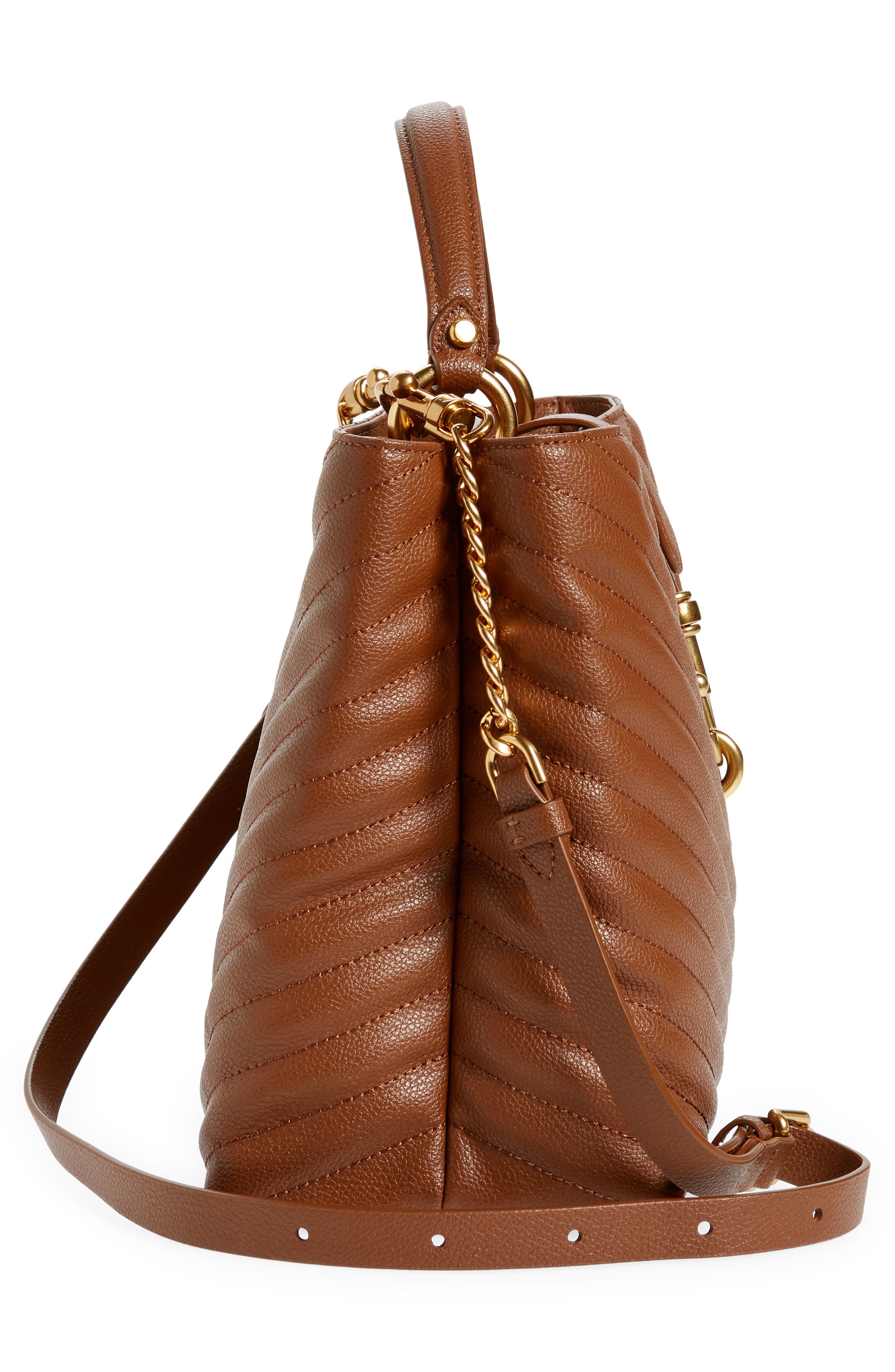 Rebecca Minkoff Large Edie Top Handle Satchel, Alternate, color, 