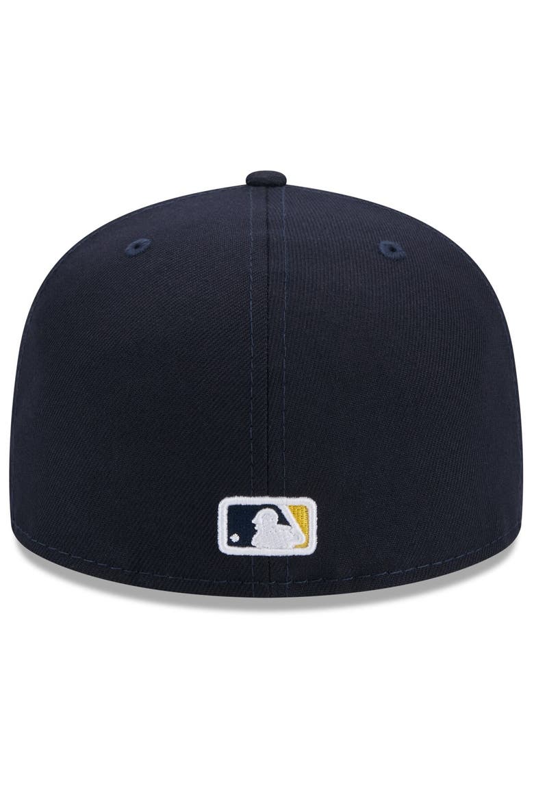 Men's New Era  Navy Philadelphia Phillies 2024 City Connect 59FIFTY Fitted Hat, Alternate, color, Navy