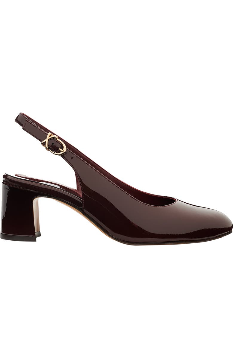 MARGAUX The Cluny Slingback, Main, color, Burgundy Patent