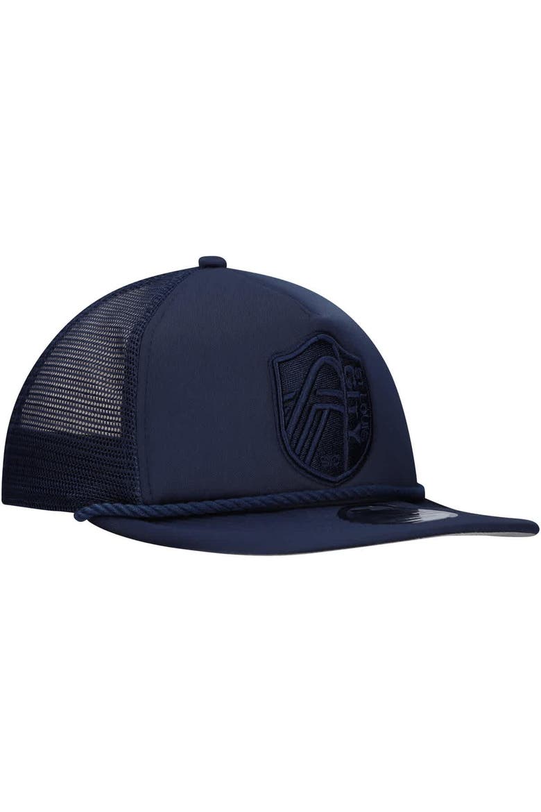 Men's New Era Navy St. Louis City SC Tone Golfer Snapback Hat, Alternate, color, Navy