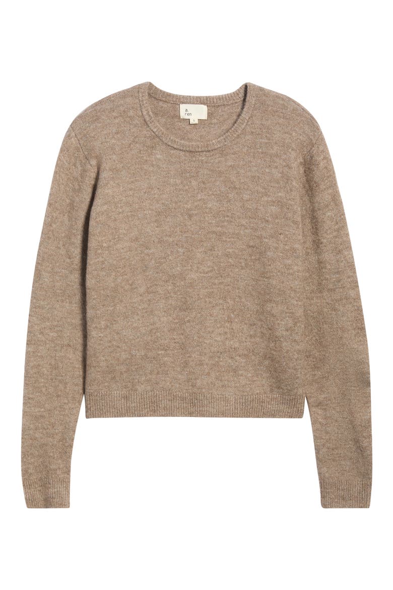 Monroe Crewneck Sweater, Main, color, TAUPE