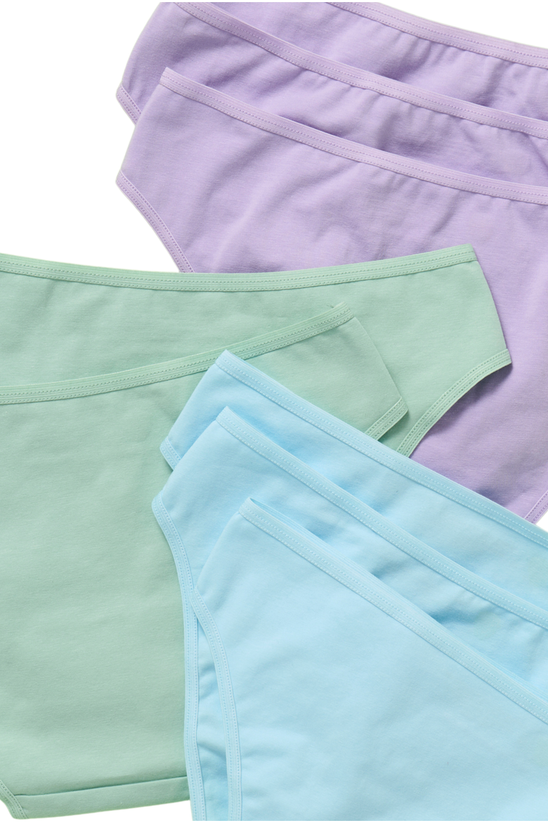 Sunny Cotton Underwear 8PK, Alternate, color, Teton Sky