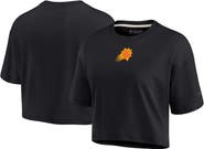 Fanatics Signature Women's Fanatics Signature Black Phoenix Suns Elements Super Soft Boxy Cropped T-Shirt