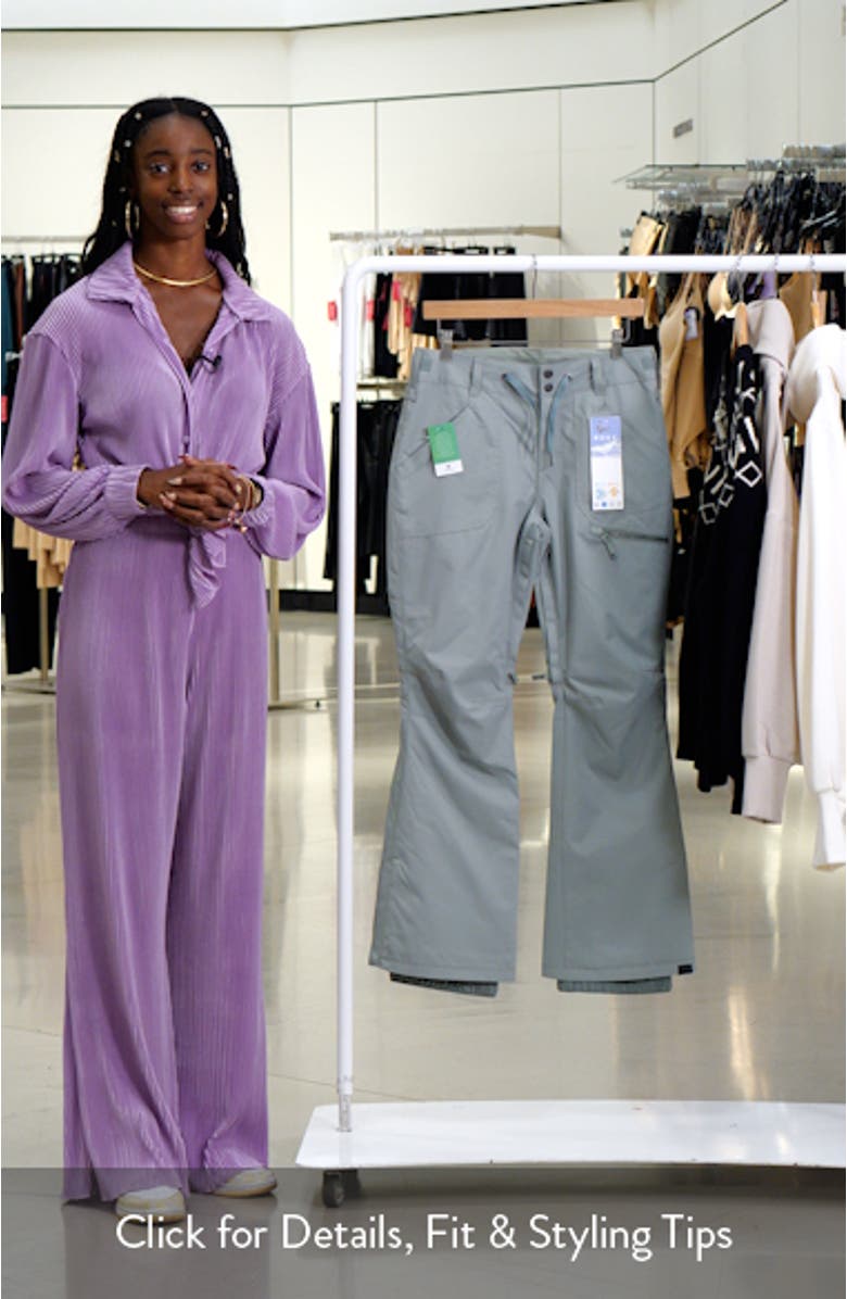 Nadia Insulated Waterproof Snow Pants, sales video thumbnail