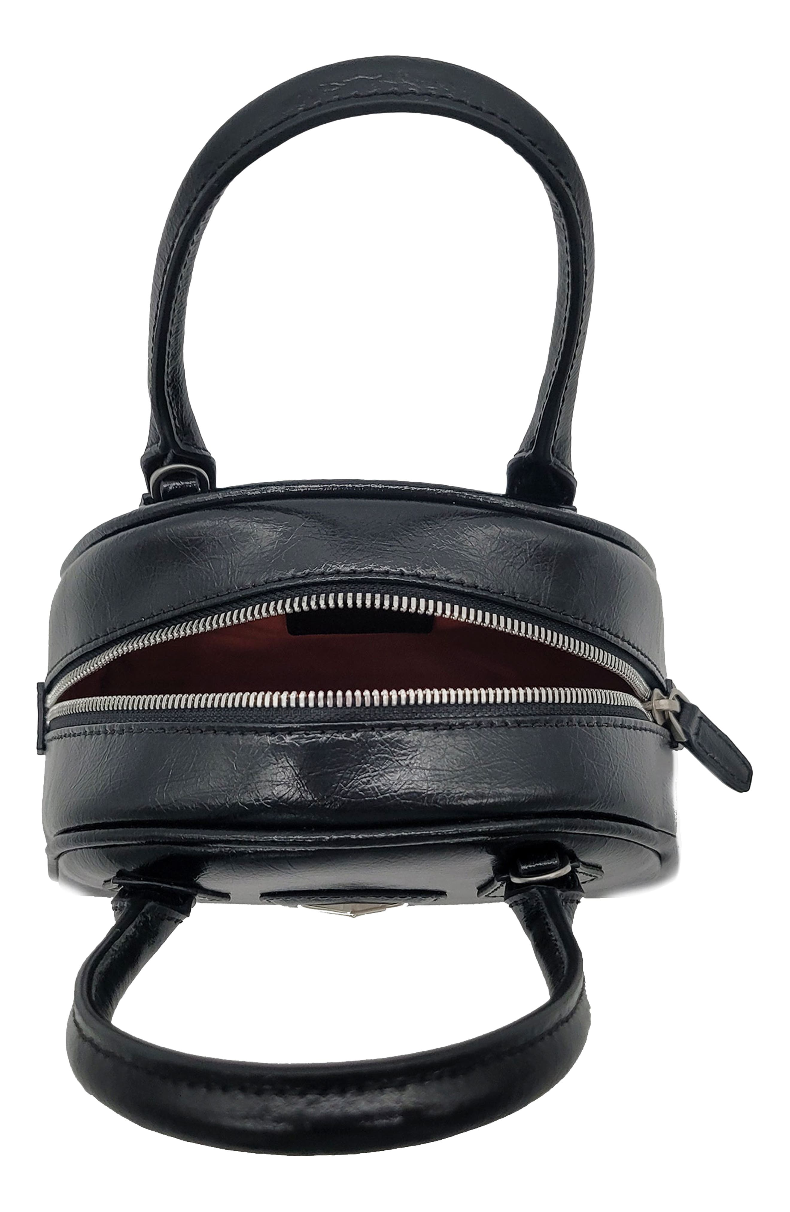 Oryany Bestie Leather Tote, Alternate, color, Black