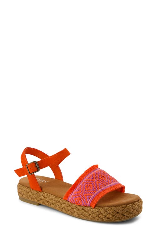 TOMS TOMS ABBY FLATFORM ESPADRILLE SANDAL