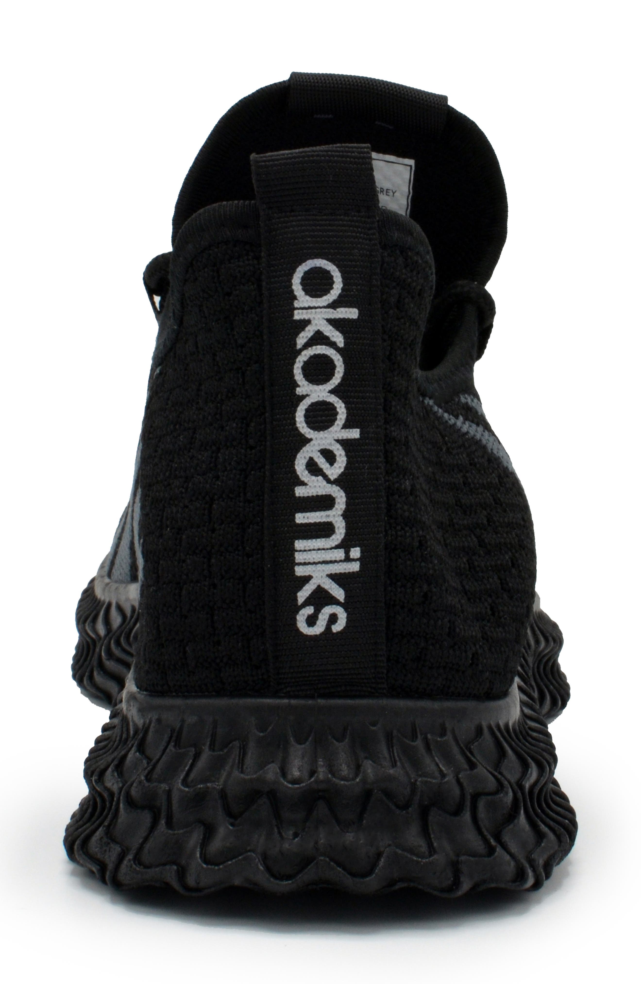 AKADEMIKS Wave Knit Stripe Sneaker, Alternate, color, 