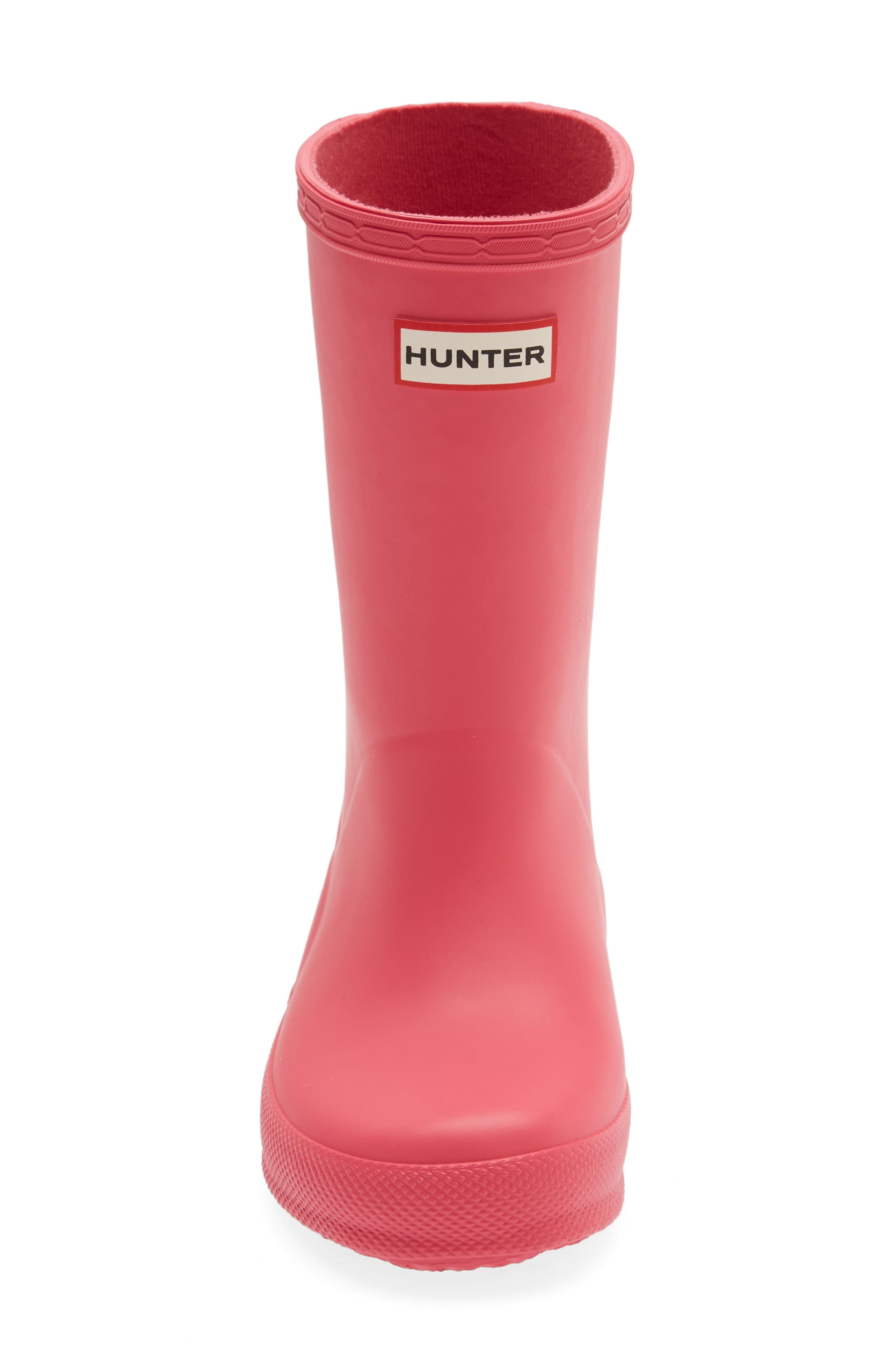 Kids' First Classic Rain Boot, Alternate, color, BRIGHT PINK
